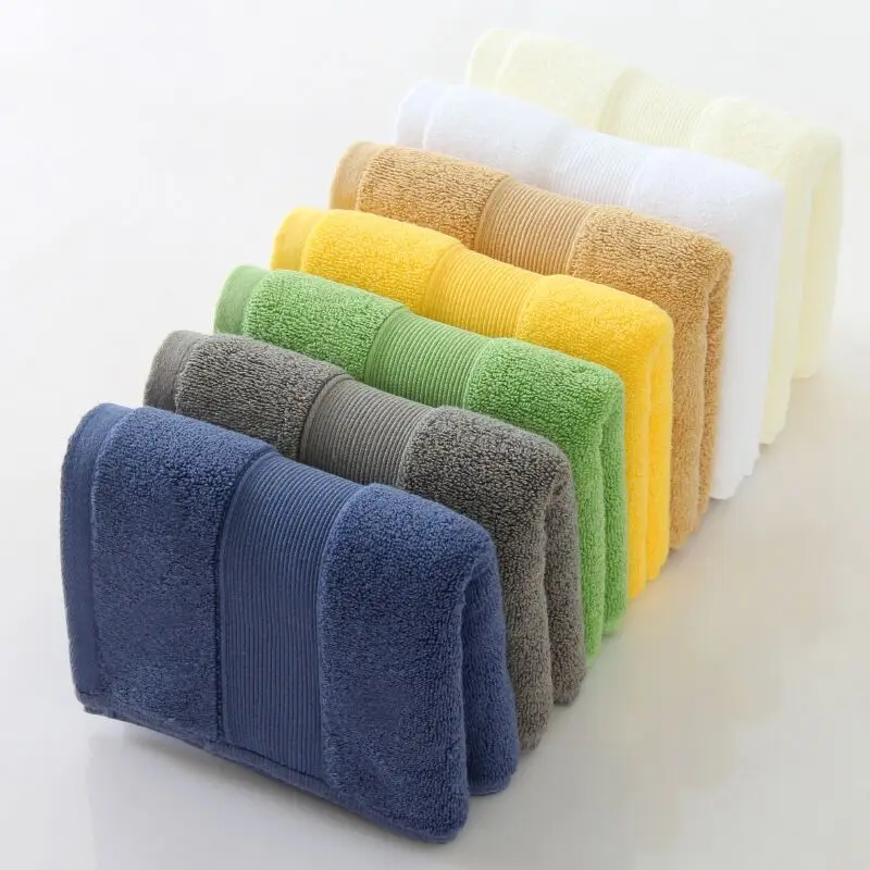 Luxury spot soft comfort star hotel home bathroom bath 100% cotton wool fabric bath towel set