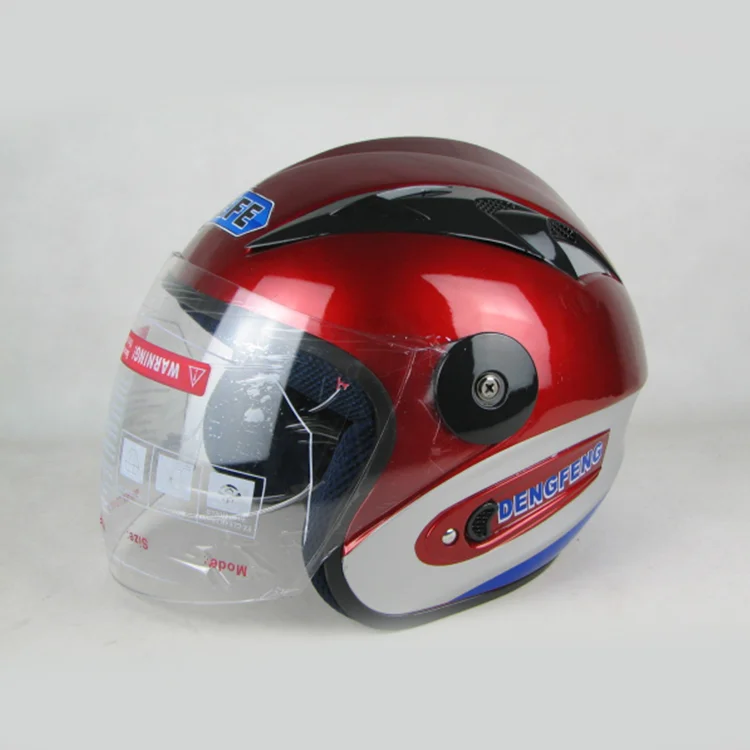 Винтажные мотоциклетные шлемы DEFE с полуоткрытым лицом по хорошей цене