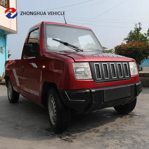 2019 New Model Powerful Lithium 2 Seat Electric Pickup Car with 60km/h speed