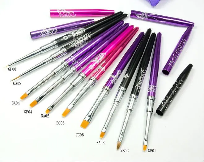 
Artam Metal Handle UV Gel Nail Art Brush 