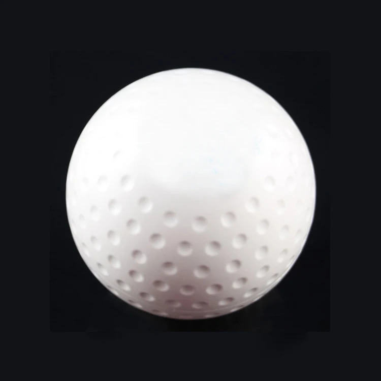 High Quality Sport PVC White Color Dimple Hollow Field Match Hockey Ball