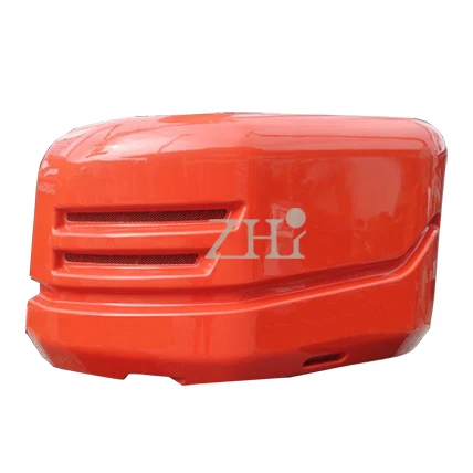 Fiberglass FRP truck body parts, tow truck body parts customized for truck manufacturer