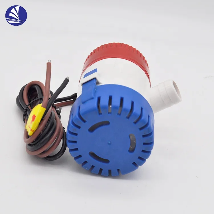 Автоматический погружной откачивающий водяной насос, 12 В/24 В 750 Гал/ч, с Поплавковым переключателем, Электрический погружной насос