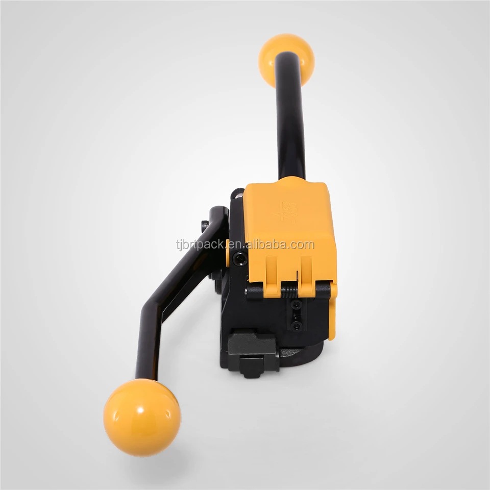 A333 Hand Iron Metal strip Strapping Machine sealless manual steel Pipe banding strapping tools
