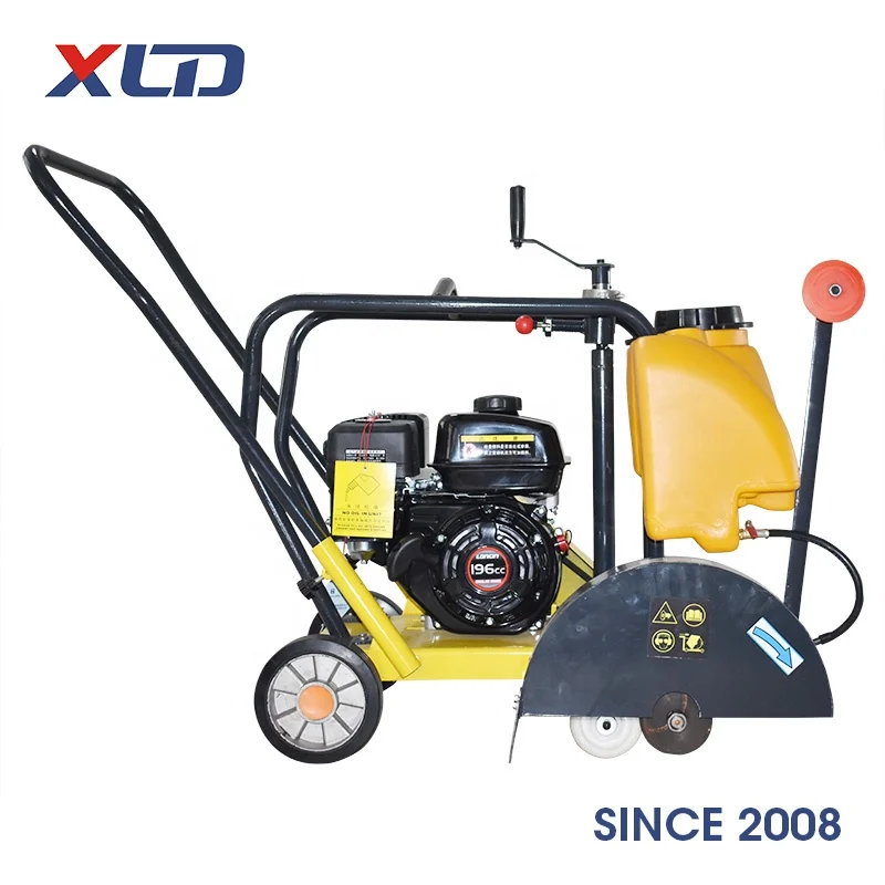 300mm concrete cutting factory supply road surface groove cutting machine with XLD300