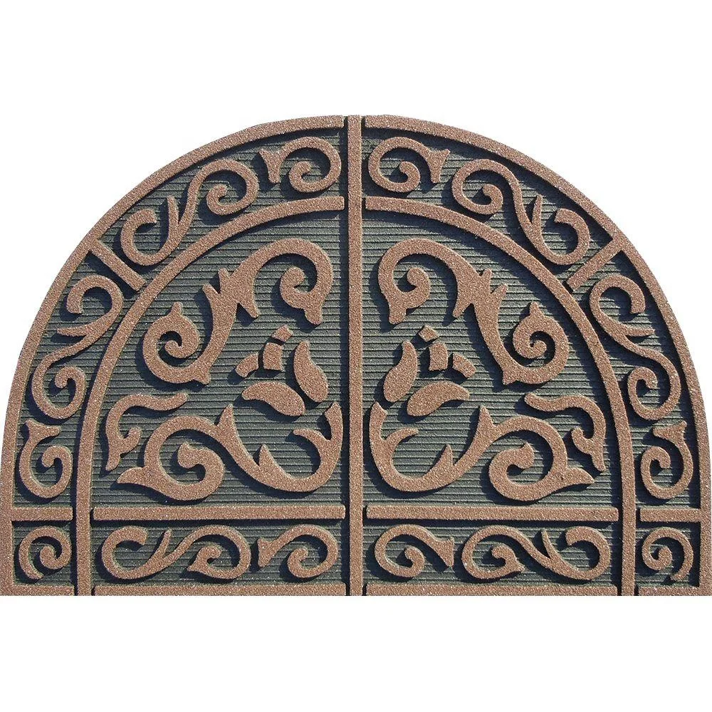 Подложка из переработанной резины, сверхпрочные матовые коврики из нейлонового полиэфирного волокна для передней двери