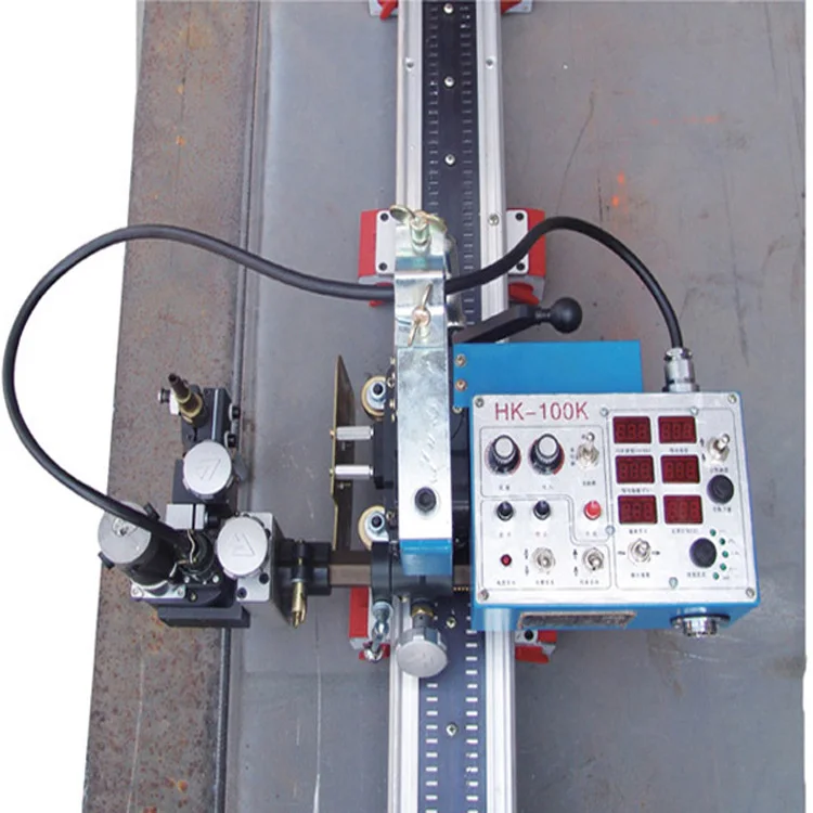 HK-100K Vertical Type Swing-type Magnetic Rail Welding Carriage