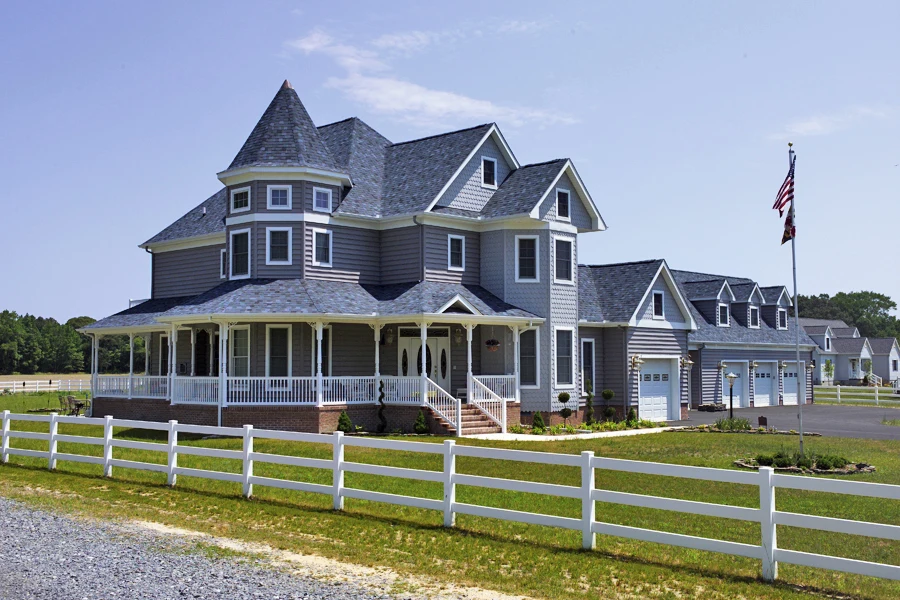 Top quality  PVC Co-extusion Vinyl Horse Fence