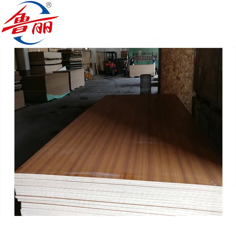 Цветной облицованный водонепроницаемый 18 мм лист меламина mdf доска