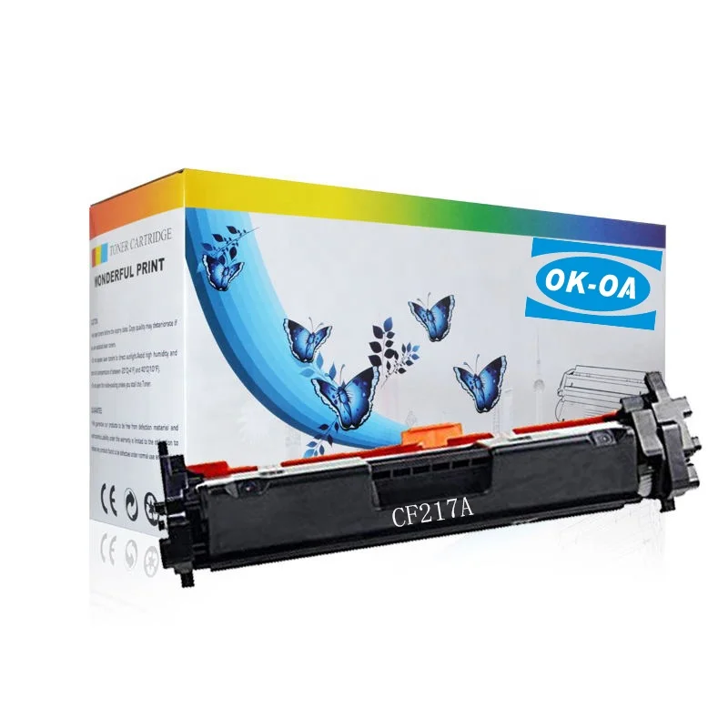 
Hot sale cartridge CF217A (17a) (with a chip) CF217A toner cartridge chip compatible for LaserJet Pro M102 M102a,high quality 