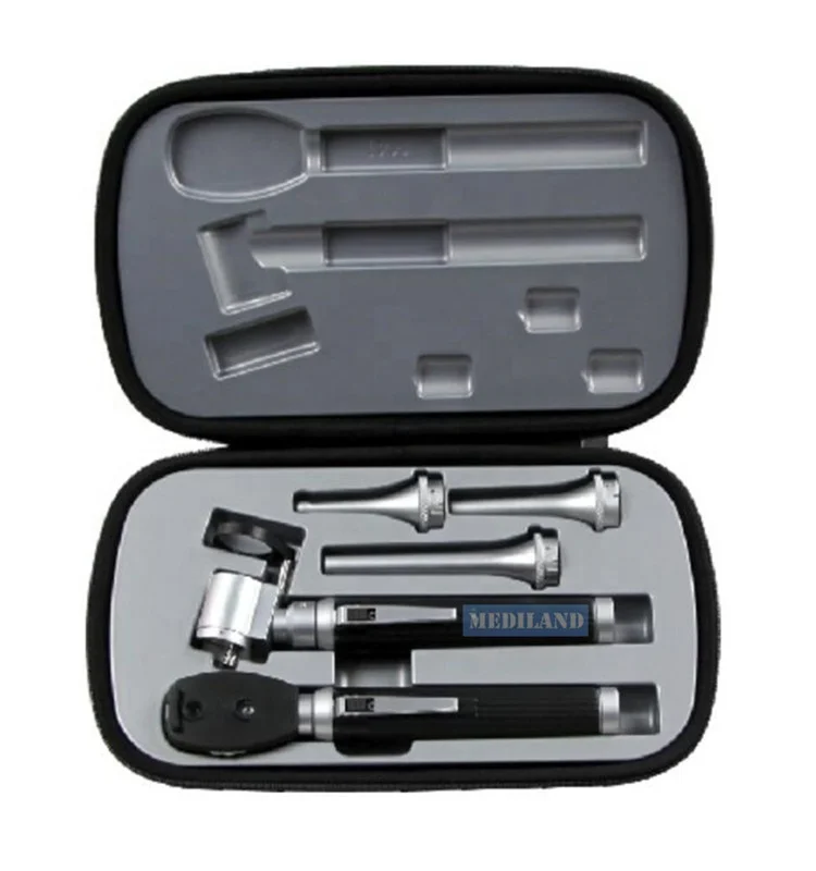 ML-7720V Hot Sale Veterinary medical device Ent Diagnostic Set with LED light source