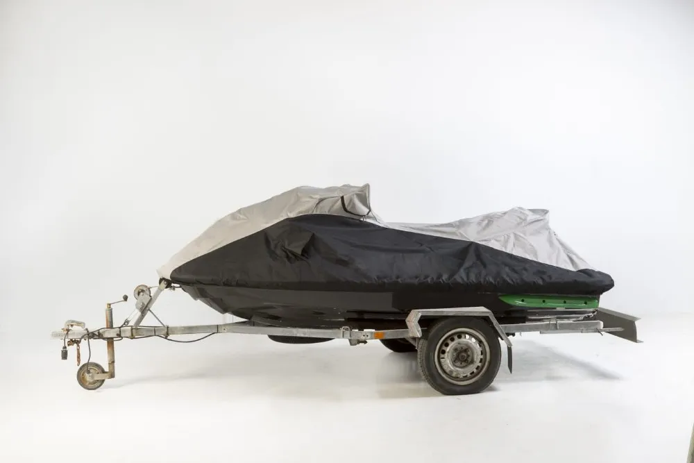 Accessories 600D Polyester Yarn-dyed fabric Waterproof Trailerable Runabout Boat Cover Jet Ski cover