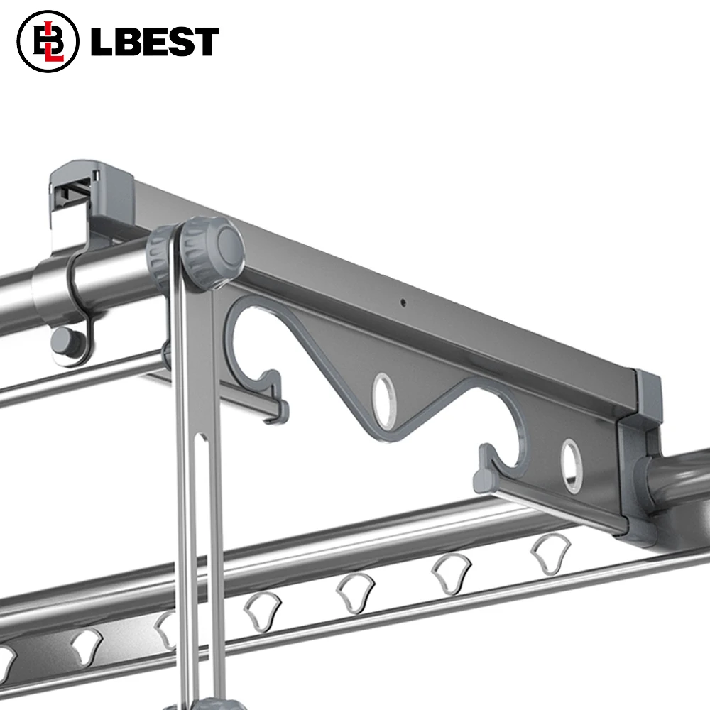 Balcony ceiling mounted  aluminium electric heating clothes dryer automatic clothes hanger electric ceiling clothes drying rack