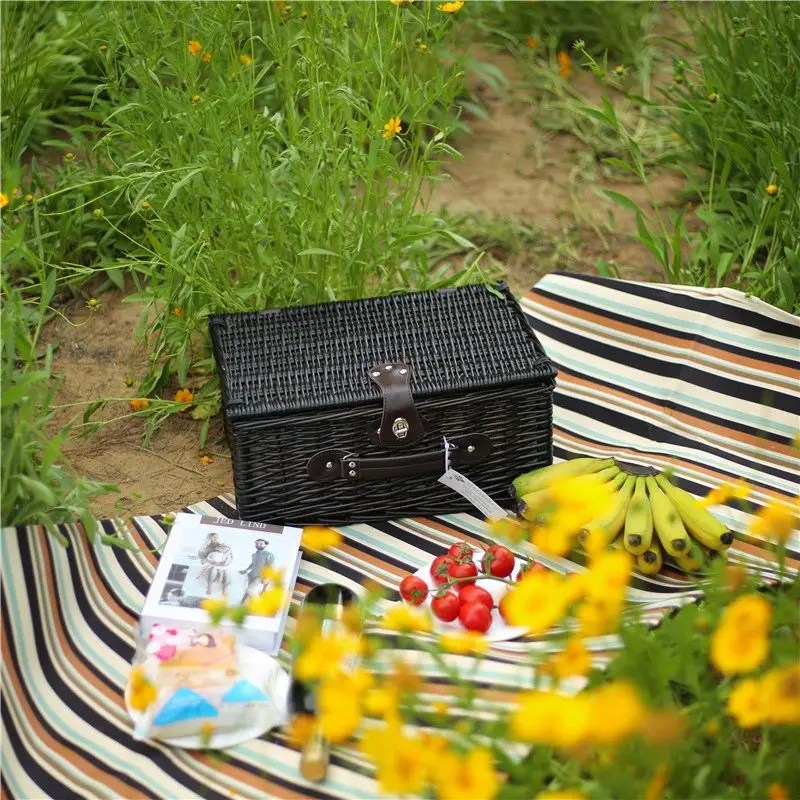 Unique Wicker Gift Garden Wedding Storage Picnic Basket Carton Customized 100% Handmade Weaving ODM OEM LANTIAN 30-45 Days 1pcs