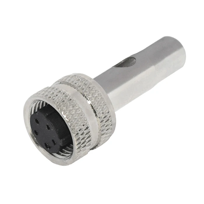 M12 нить водонепроницаемый 5 pin штепсельная розетка круговой