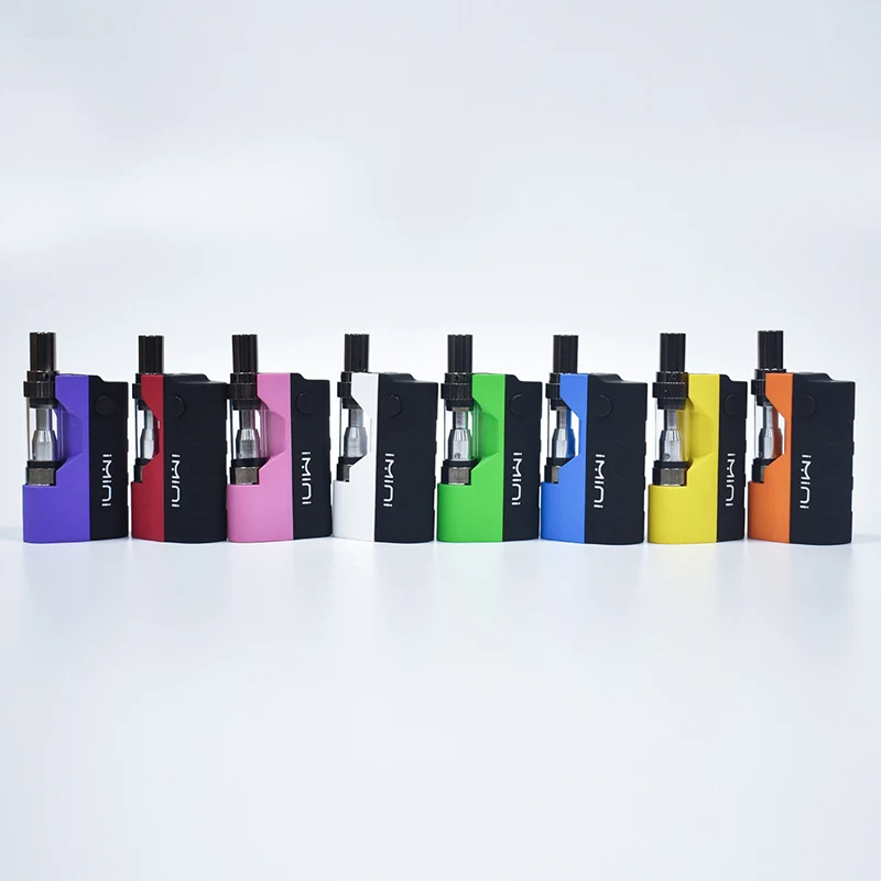 Mini Body 510 Thread iMini Preheat 650mah Rechargeable Battery Cbd Vape Box Mod With OEM Service