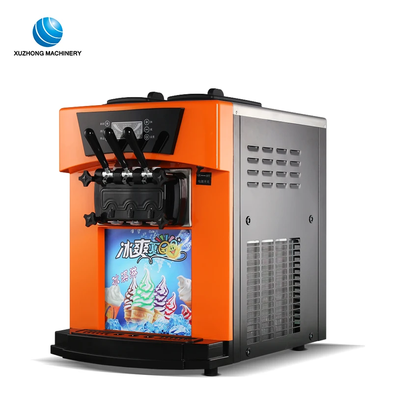 cooling ice cream machine /mini ice cream making machine with R22 Refrigerant