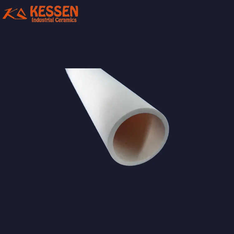 Wear resistant alumina ceramic tube