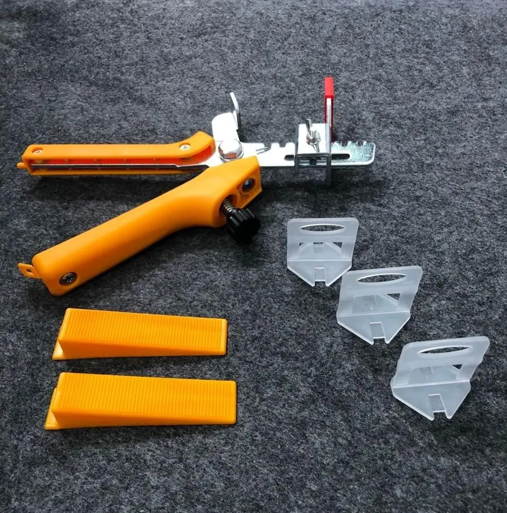 Plastic tile leveling system / clips and wedges ceramic tile leveling /install tools tile leveling from tile spacer manufacturer