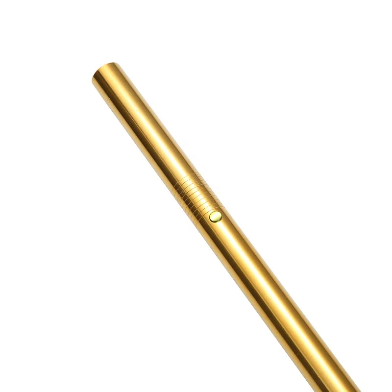 Экологичный стальной соломенный металлический соломенный набор с соломенной сумкой