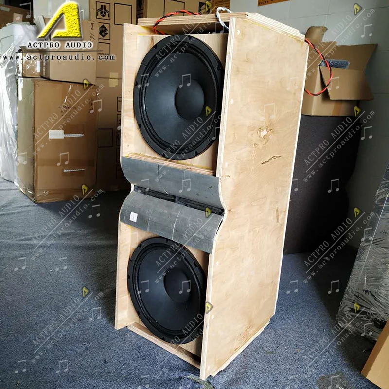 passive active daul 12 inch line array speaker class-D amplifier module active line array 110W Power self powered line array