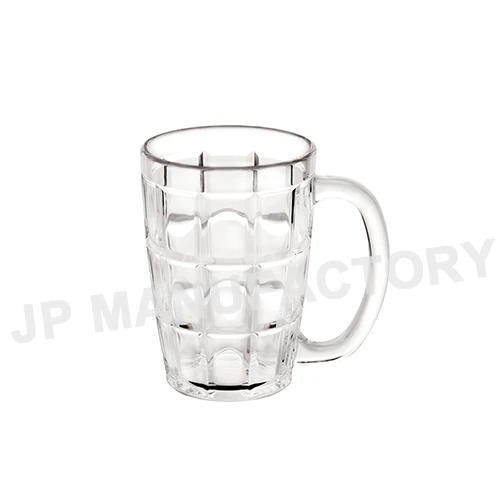 Высококачественная пластиковая кружка для пива 11 унций, небьющаяся и безопасная для посудомоечной машины, поликарбонатная кружка для пива, кружка для бара