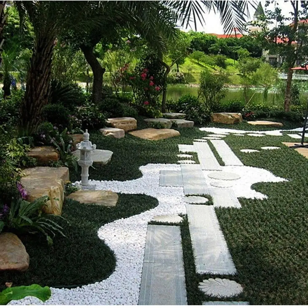 Natural White Quartz Pebble With Different Size