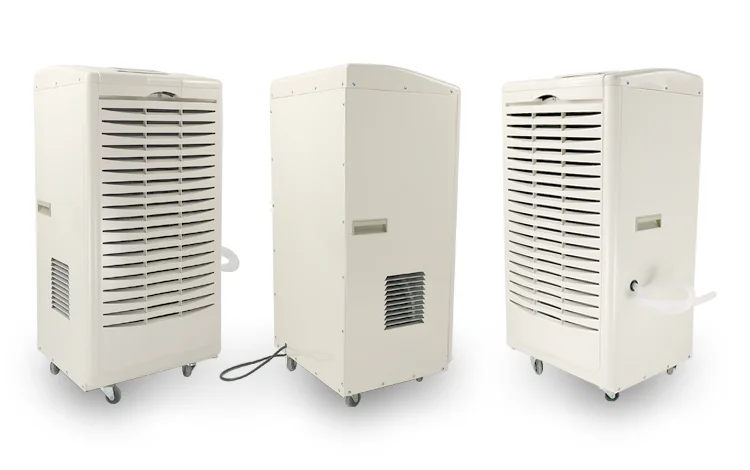 220V 138L Per Day Compact Intelligent Portable Industrial Dehumidifier