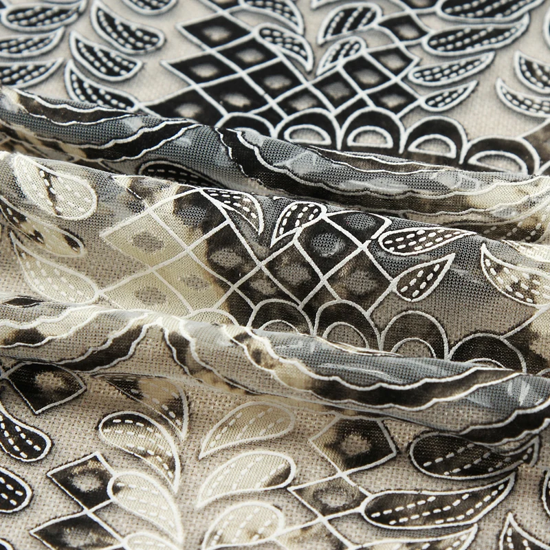 
Chinese factory direct selling high quality vintage burnt fabric for clothing 