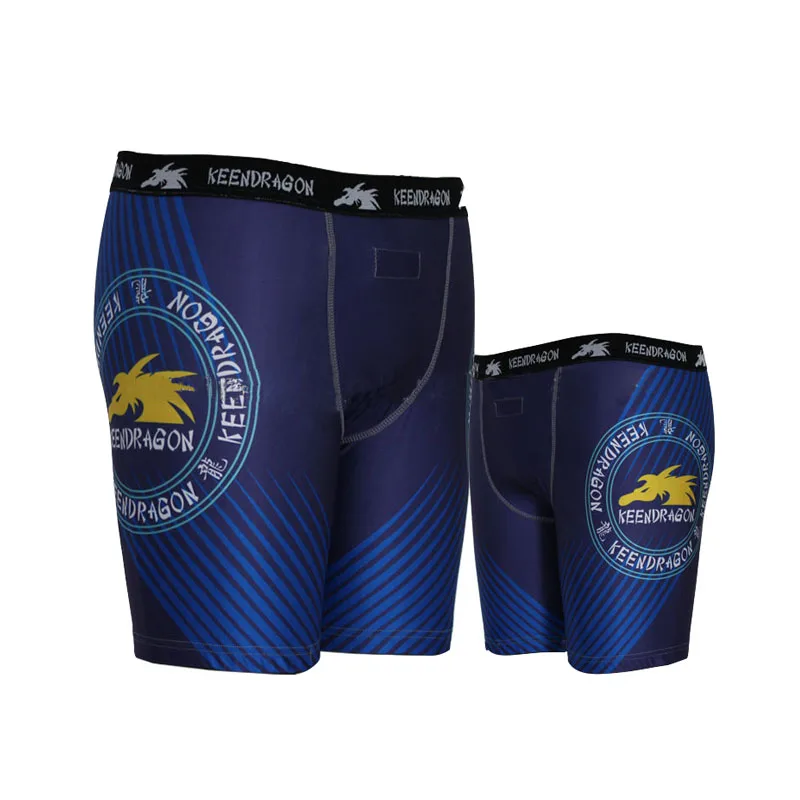 Vale Tudo Борьба шорты темно-Буле хорошее оптовая продажа Компрессионные шорты