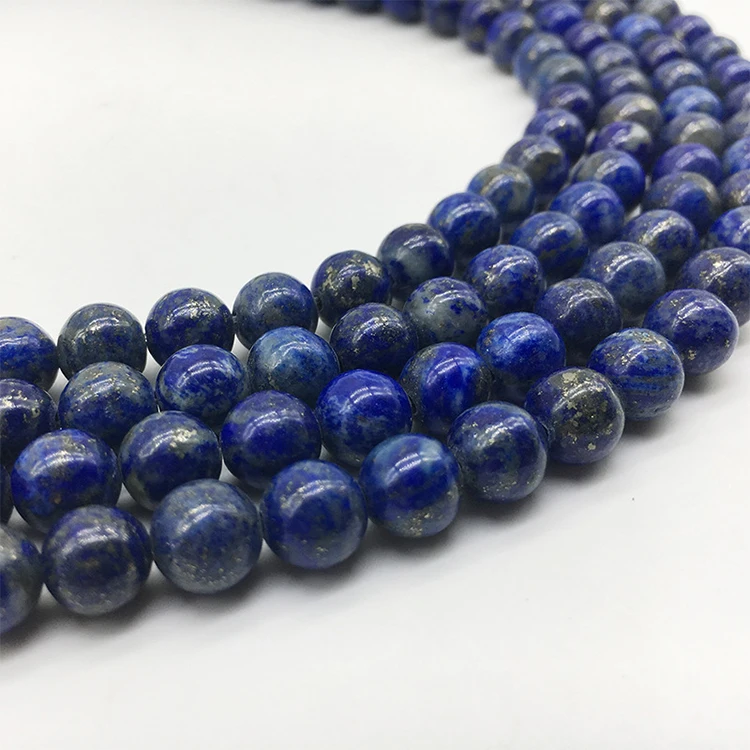 Batch 6/8/10mm Lapis Lazuli Beads Gemstone Sale of Exquisite Natural Lapis Lazuli Gem Stone Round Charm Beads For Jewelry Making