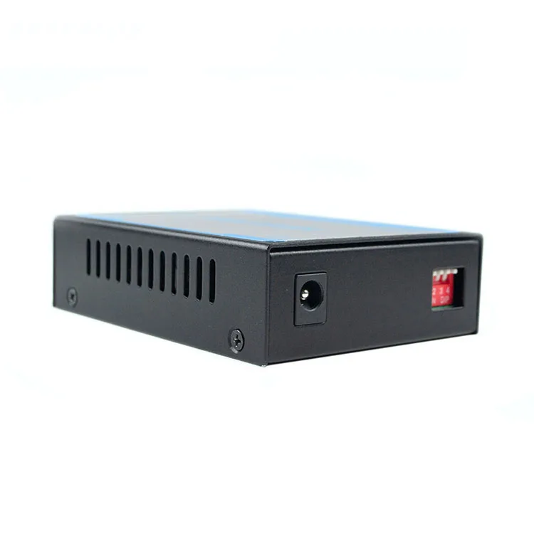 Один волокно 10 м/100 м/1000 м волоконно-оптический Gigabit Ethernet Media Converter