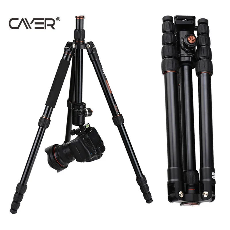Лучшая цена, профессиональный штатив Cayer AT2550X3, штатив для мобильной камеры с сумкой для штатива