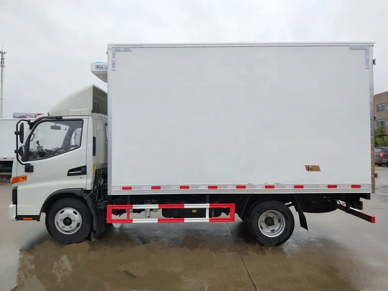 
CLW JAC 5 tons truck refrigerated trucks with thermoking refrigeration unit 