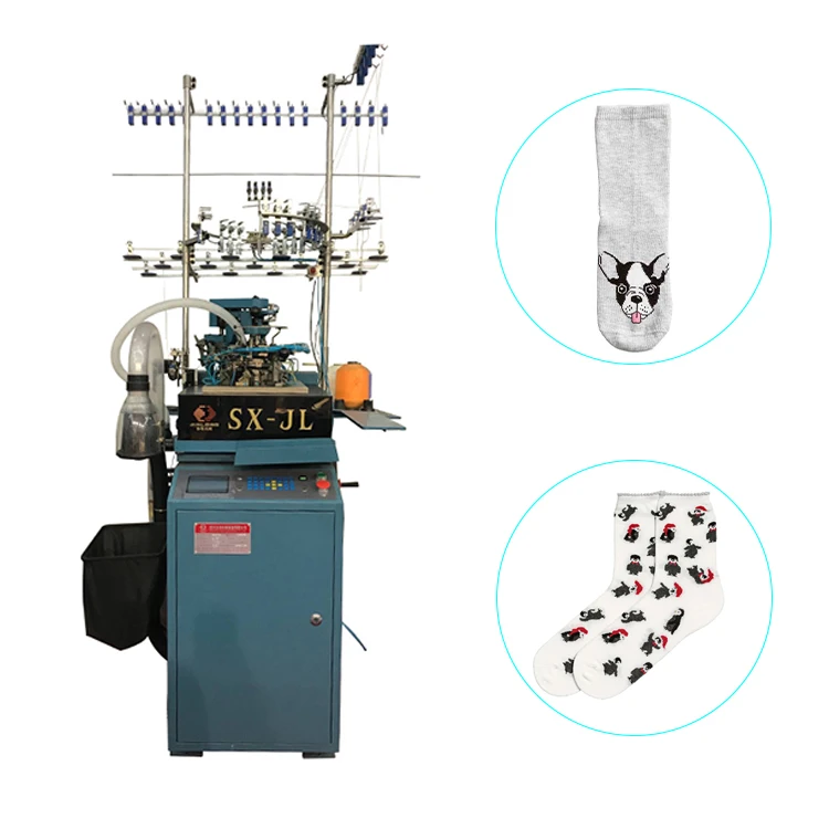 Автоматическая компьютеризированная одинарная махровая вязальная машина, носок связывая машина, носки устанавливая машину