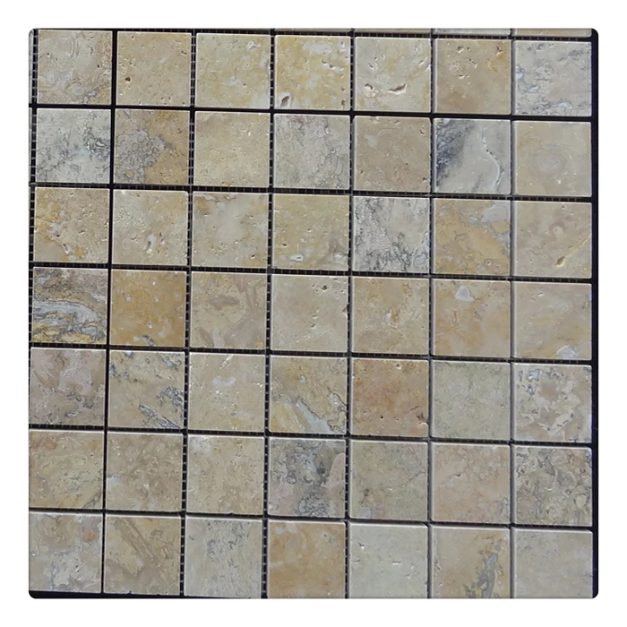 high quality mosaic square pattern mixed color bathroom tile interior background mosaic marble factory