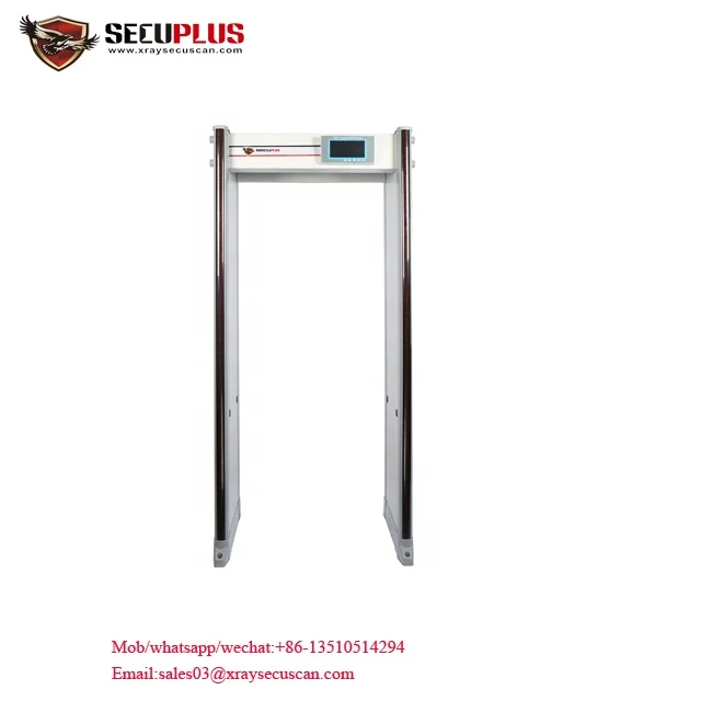 33 zones Walk Through  Body Scanner metal detector gate  Alarm System for school, night club