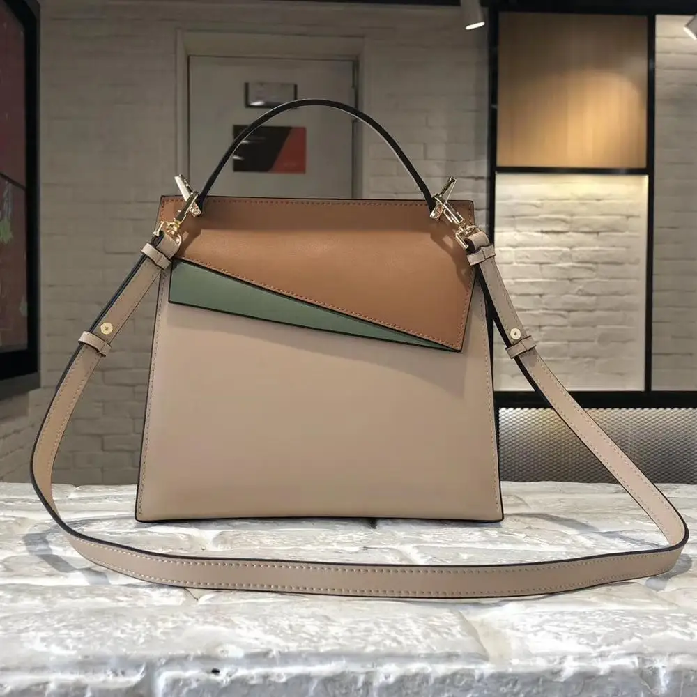 High Quality New Women Bag Fashion Cow Leather Women Handbags 2019 Top-Handle Bags Ladies Fashion Tote Purse