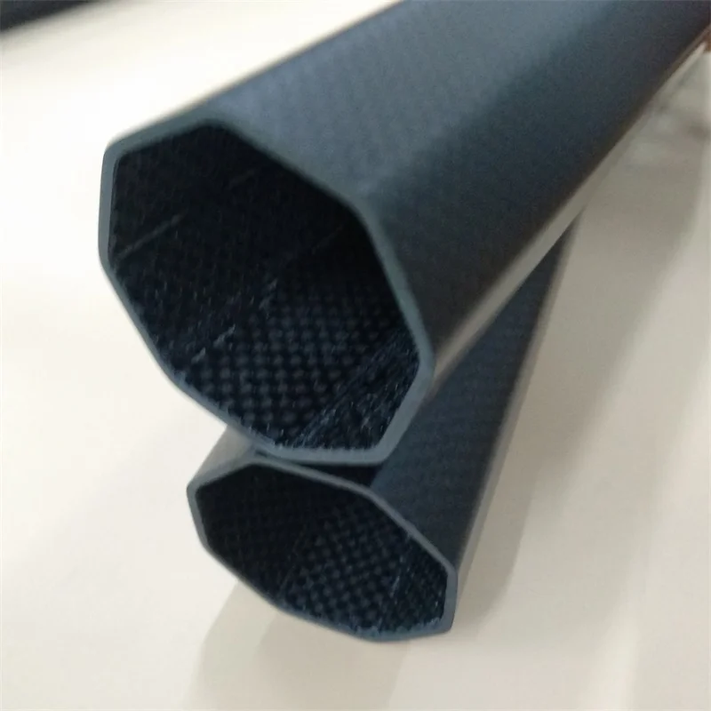
Customize 3K Twill Matt Surface Carbon Fiber Octagonal Tube 