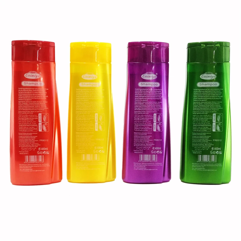 
Leimiya pomegranate egg garlic olive keratin 400ml natural hair care shampoo 