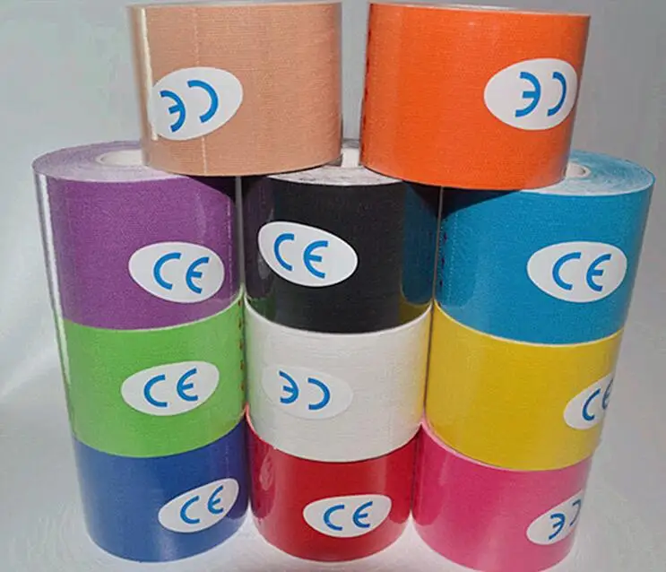 Precut Athletic Kinesiology Tape For Muscle thearpy sports tape kinesiology