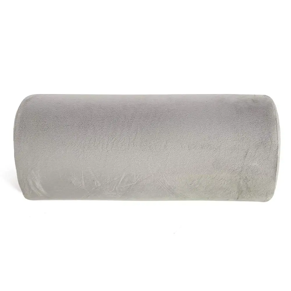 Half Moon Bolster Pillow Wedge for Side Sleepers, Leg Elevation, Knee Support Reduces,Removable Washable Cover