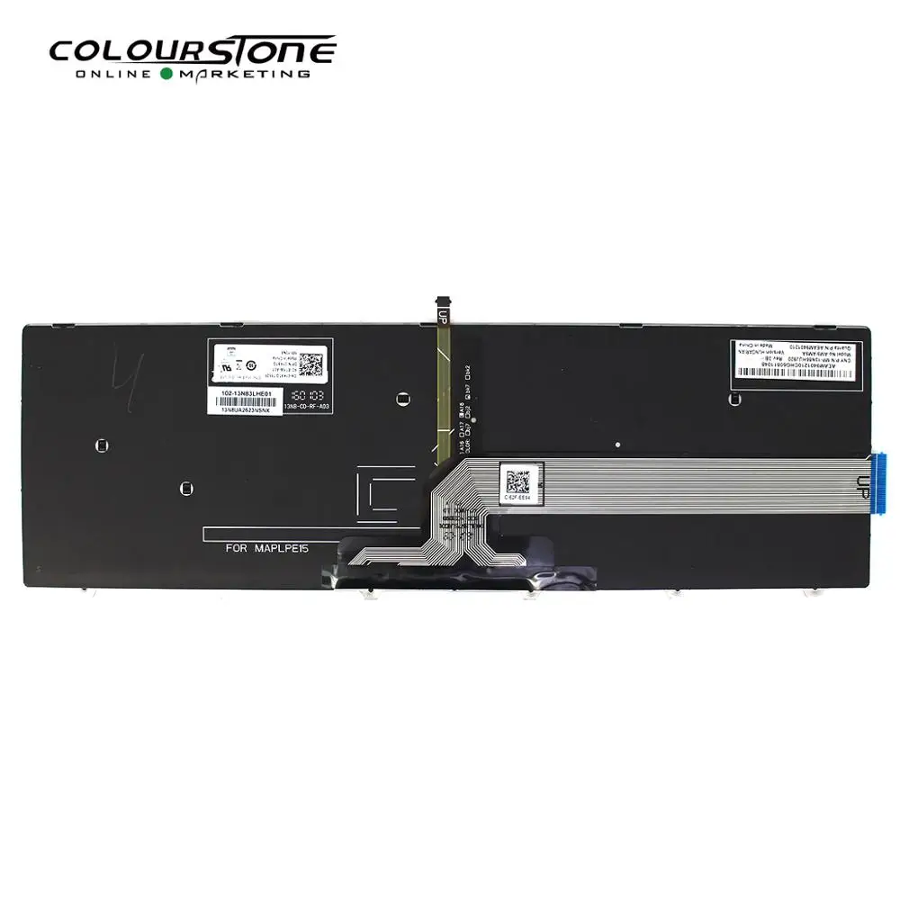 Wholesale factory price Russian keyboard for Dell Inspiron 15-3000 laptop 15-5547