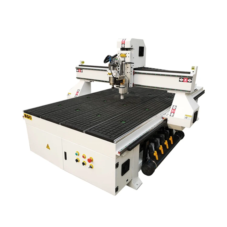 Cnc Cutting Tangentail Knife Cnc Router 1325 with Oscillating Cutter