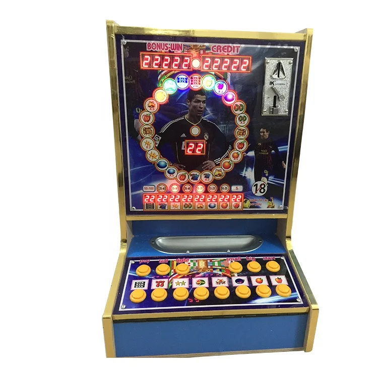 Coin Operated Machine Mini Ronaldo Customized Game Machine Mario For Sale