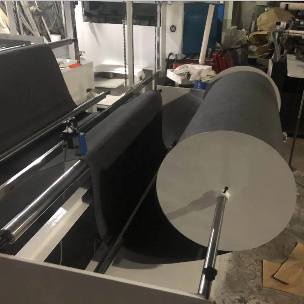 PU/EVA/PE adhesive foam tape roll to sheet cross cutting machine