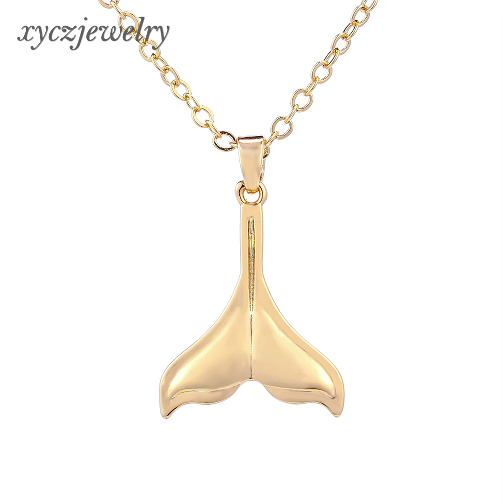 Fishtail Jewelry Wholesale Mermaid Tail Pendant Necklace