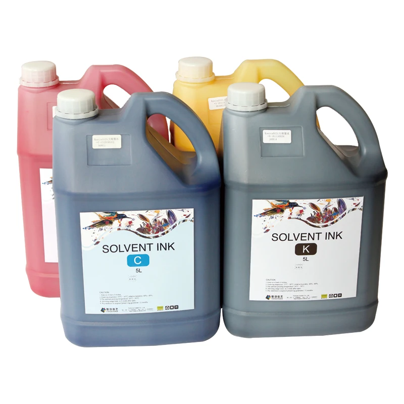 Outdoor Advertising Printing Solvent Ink For XAAR 382 Printer Digital Printing Ink 5L