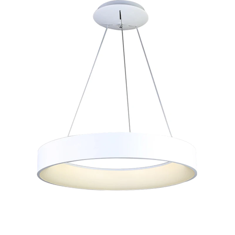 Nordic Simple Style Indoor Suspended Linear Modern Decorative Pendant Led Light