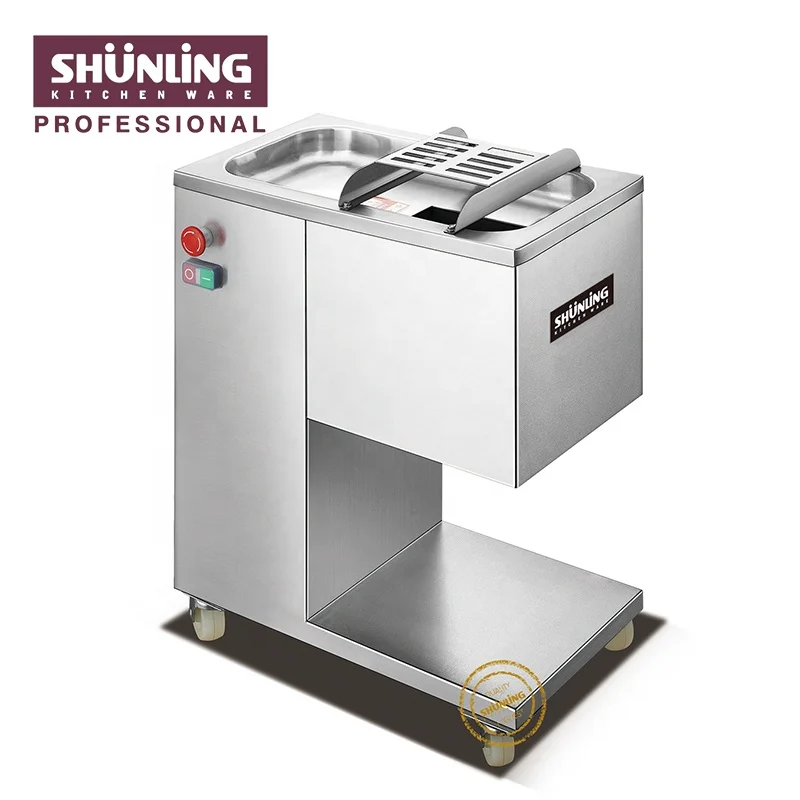 Кролик и сырое мясо из нержавеющей стали резки